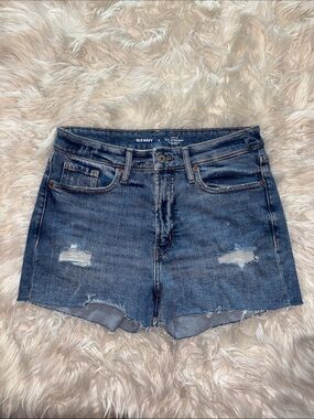 5 for $25🎈old navy O.G. High rise straight distressed shorts